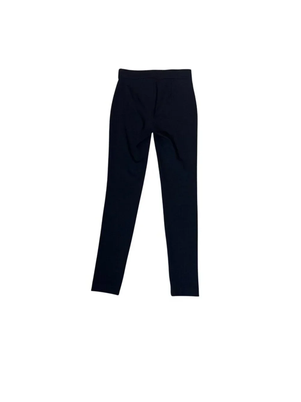 Theory Black Knit Twill Slim Fit Pull-On Pants Petite Size P